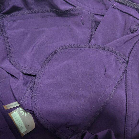 Athleta All Terrain Purple Pleated Skirt Size 4 - Picture 3 of 4